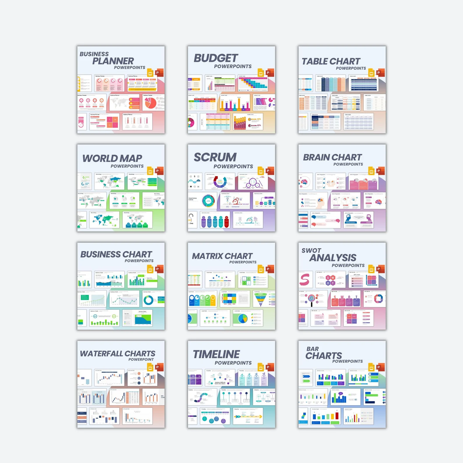 2500+ PowerPoint Templates | Infographics Presentation Bundle - Image 2