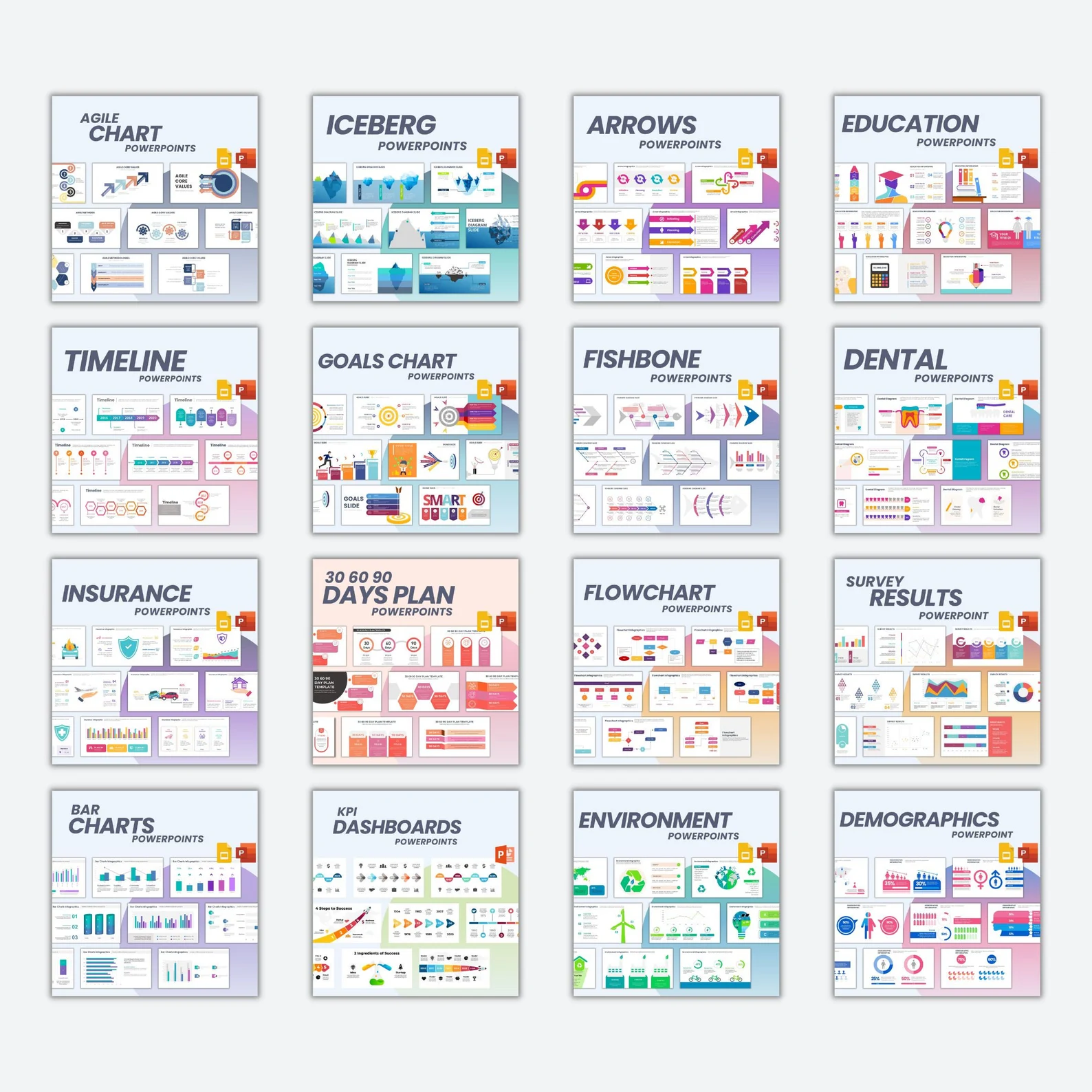 2500+ PowerPoint Templates | Infographics Presentation Bundle - Image 3