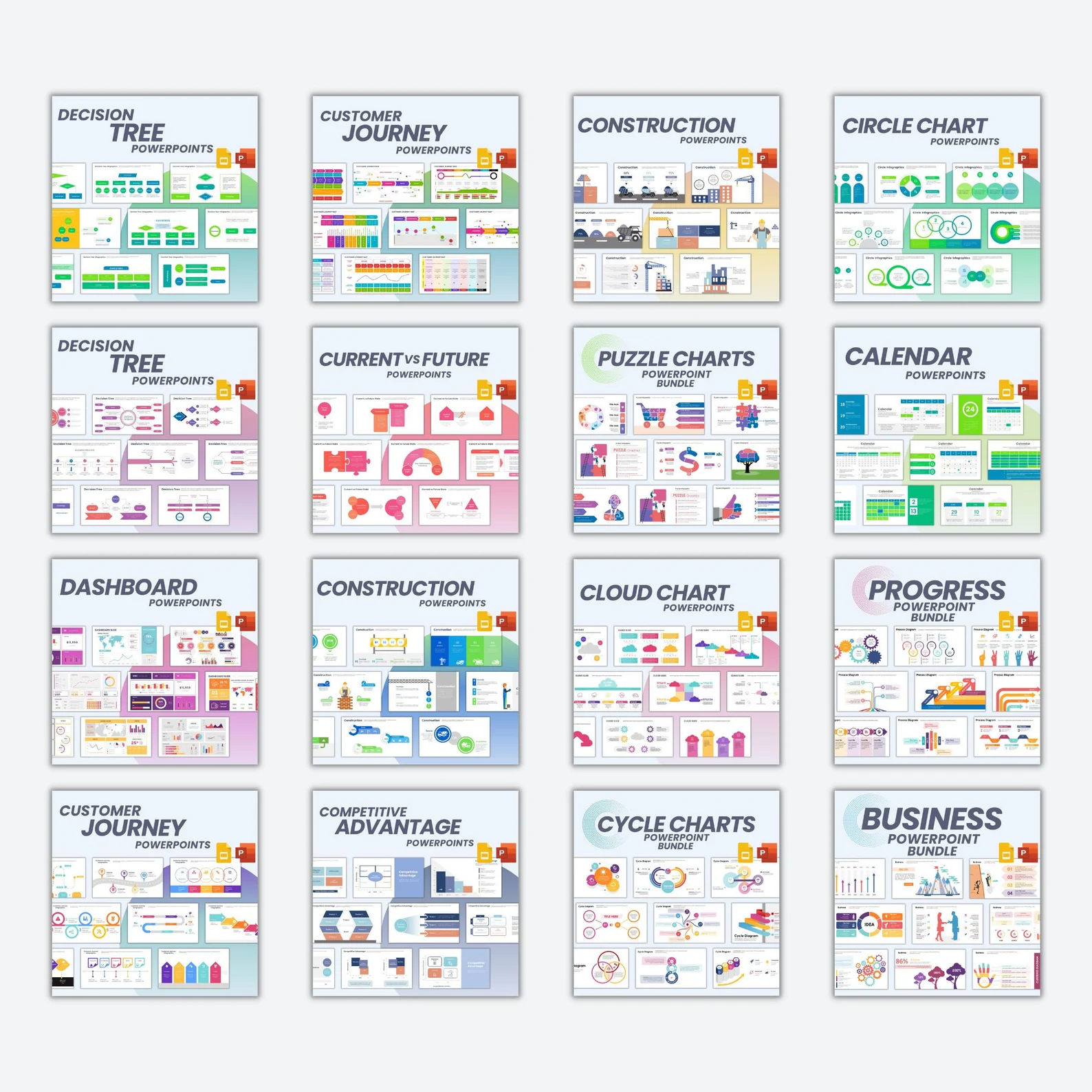 2500+ PowerPoint Templates | Infographics Presentation Bundle - Image 4