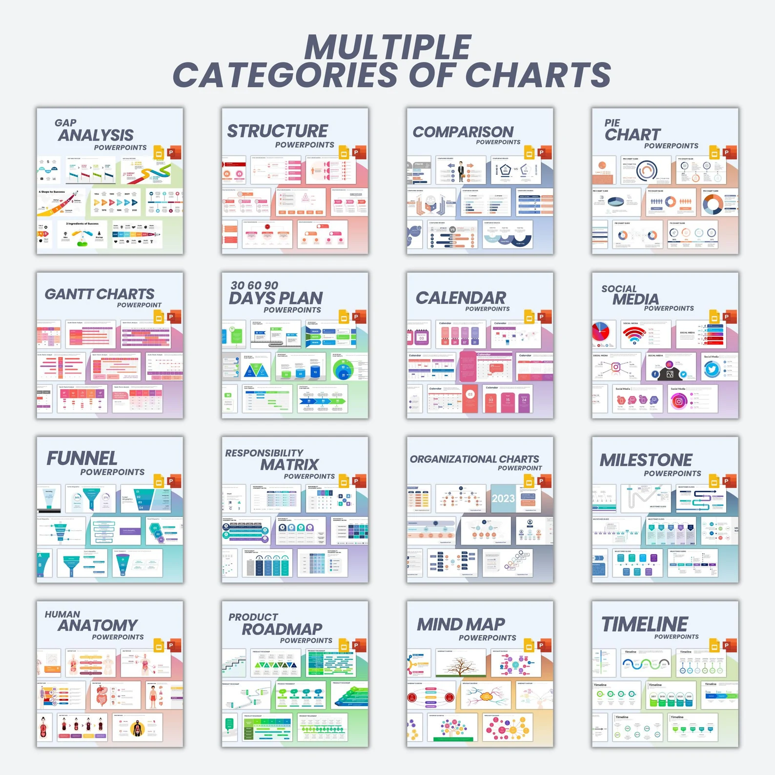 2500+ PowerPoint Templates | Infographics Presentation Bundle - Image 5